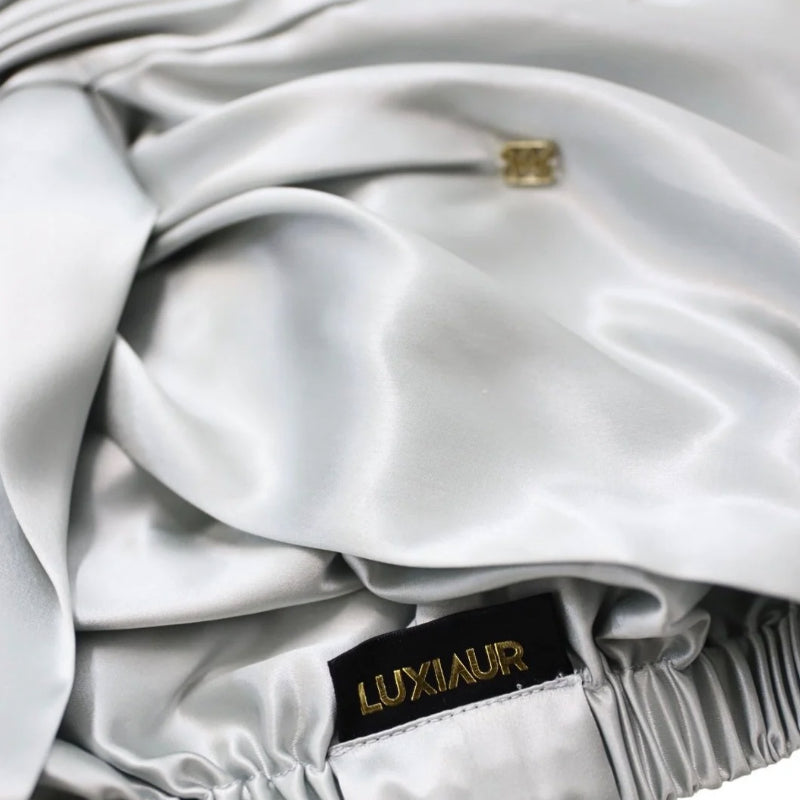 Silver Cloud True Silk Turban