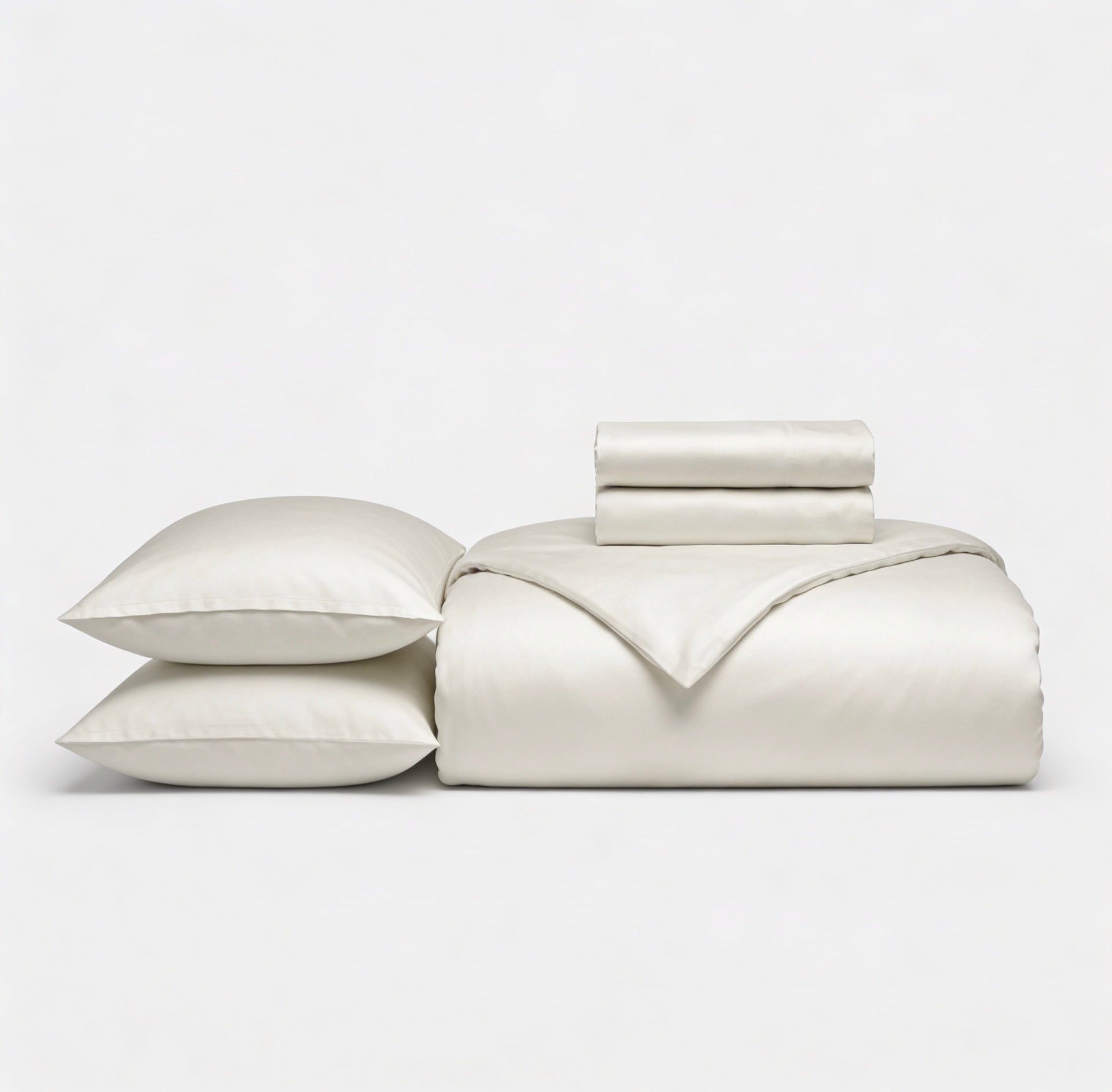 Ivory Cooling Bamboo Duvet Set