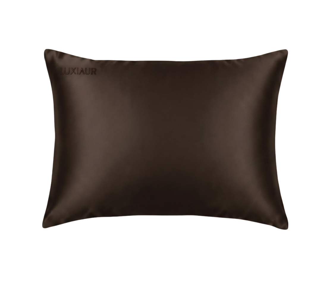 Coffee True Silk Pillowcase