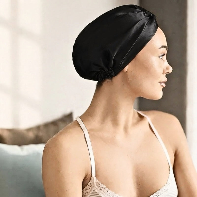 Onyx True Silk Turban