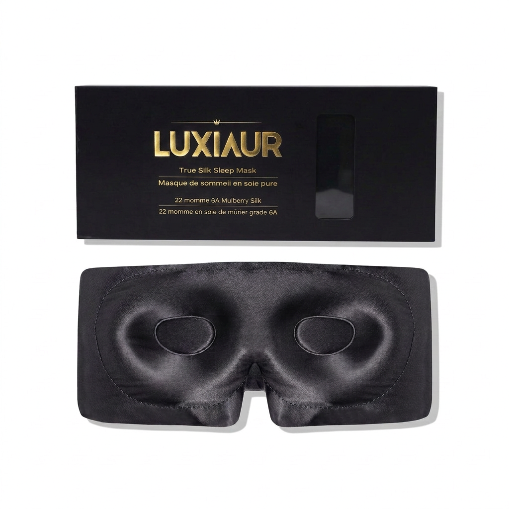 Black True Silk Sleep Mask