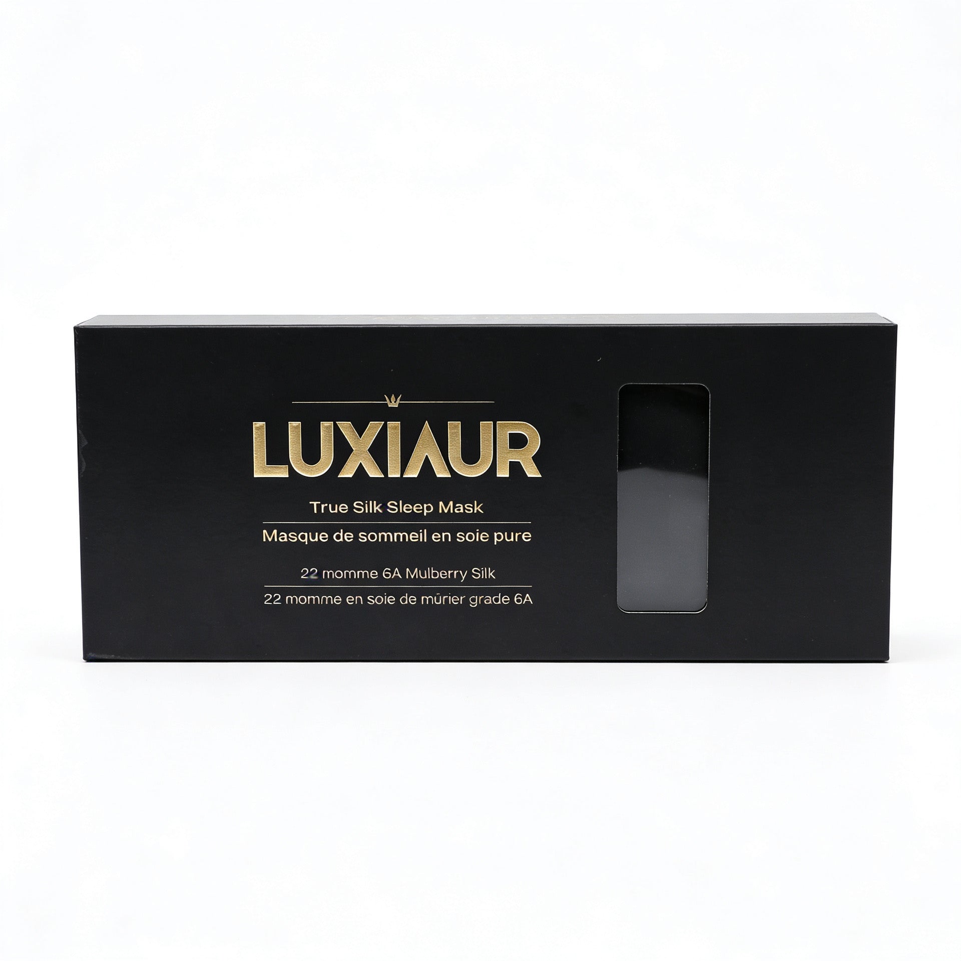Black True Silk Sleep Mask