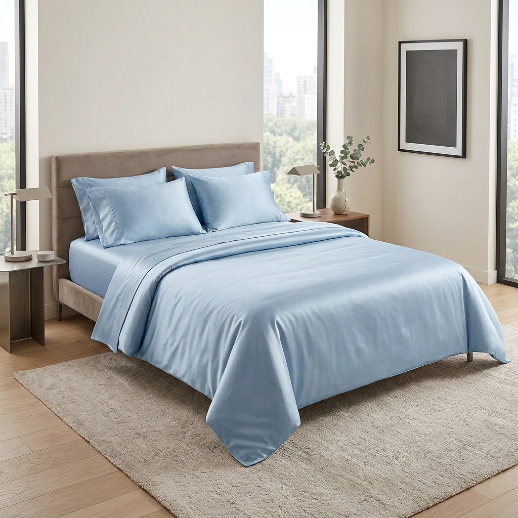 Blue Sky Cooling Bamboo Duvet Set