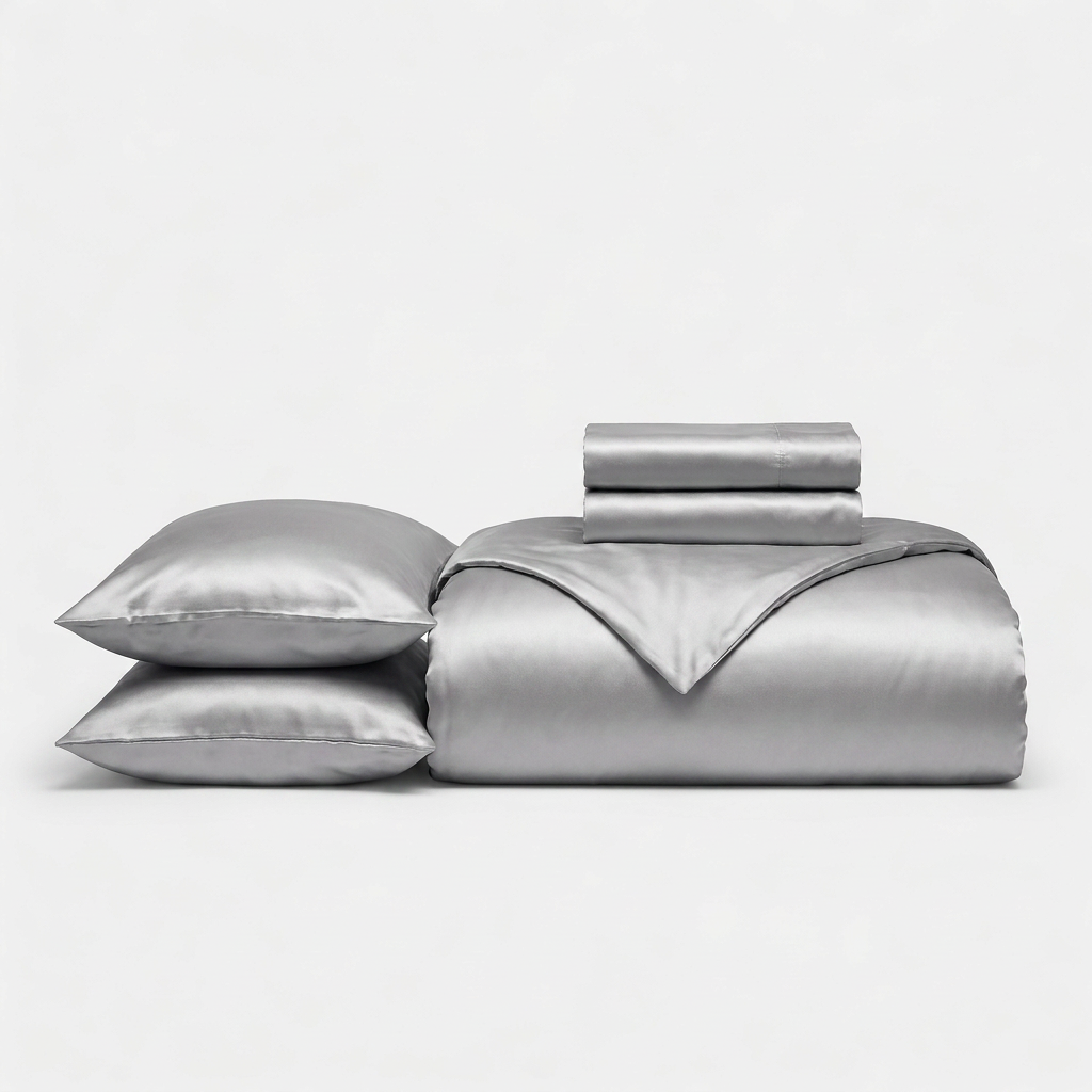 Silver Cloud Cooling Bamboo Duvet Set