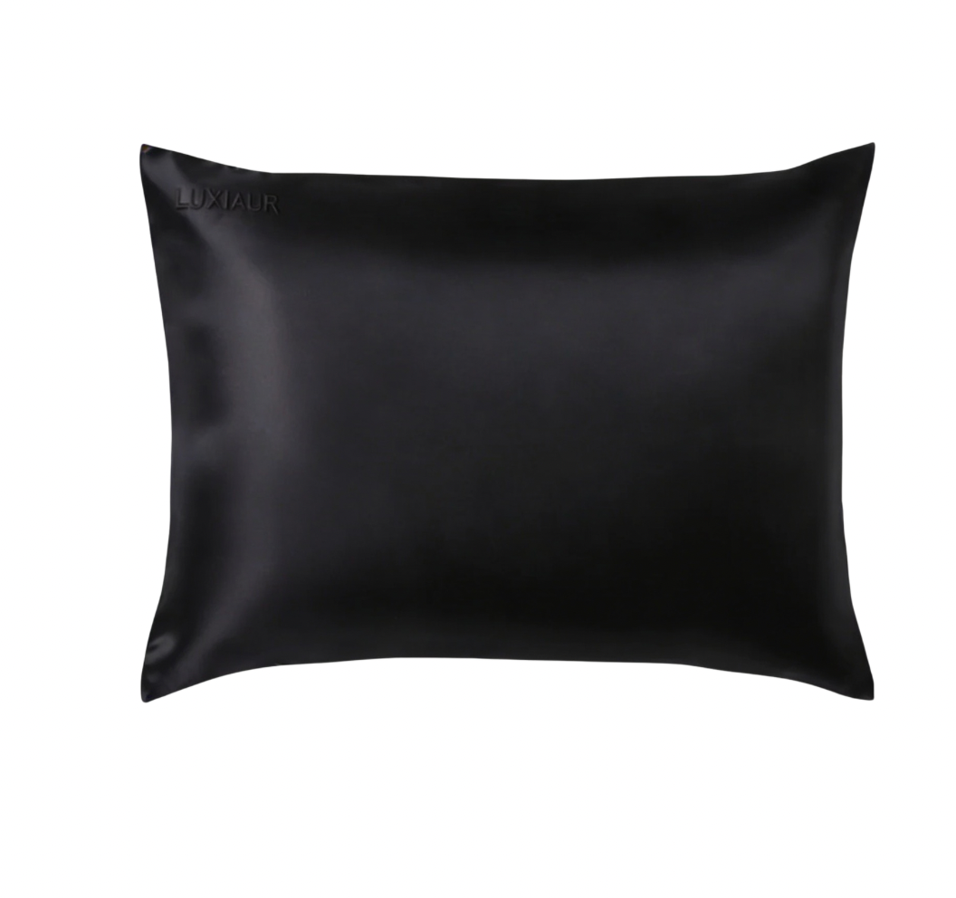 Black True Silk Pillowcase