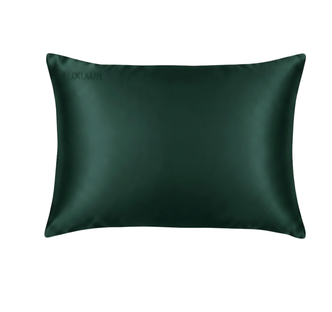 Dark Green True Silk Pillowcase