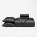Charcoal Cooling Bamboo Duvet Set