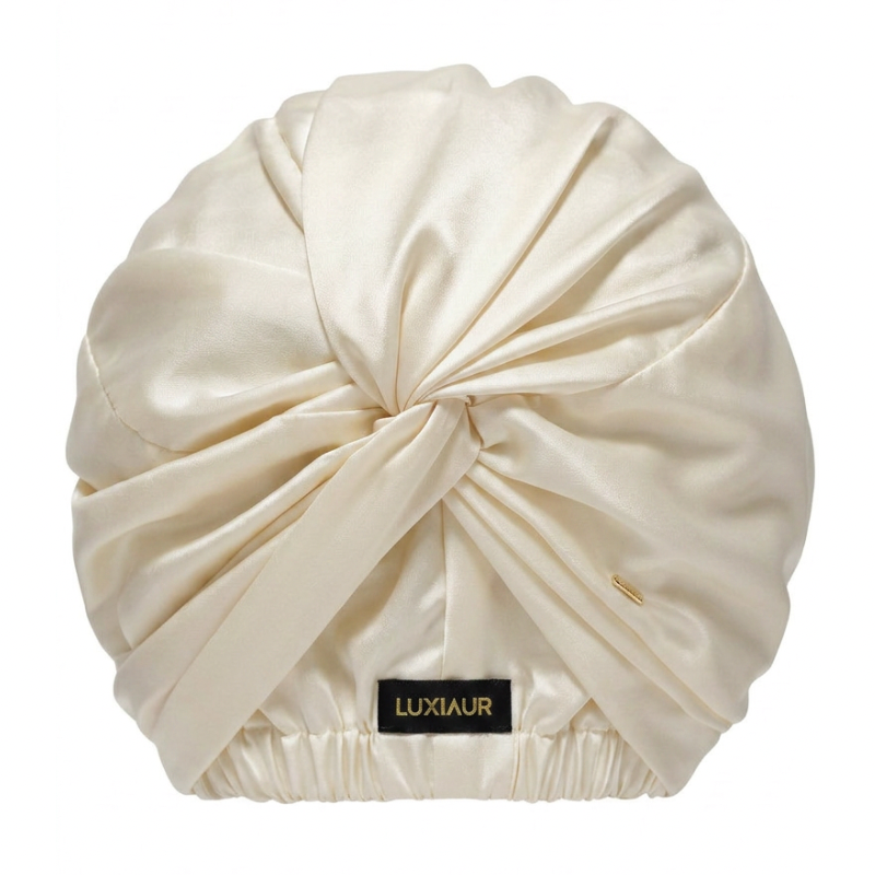 Ivory True Silk Turban