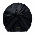 Black True Silk Turban