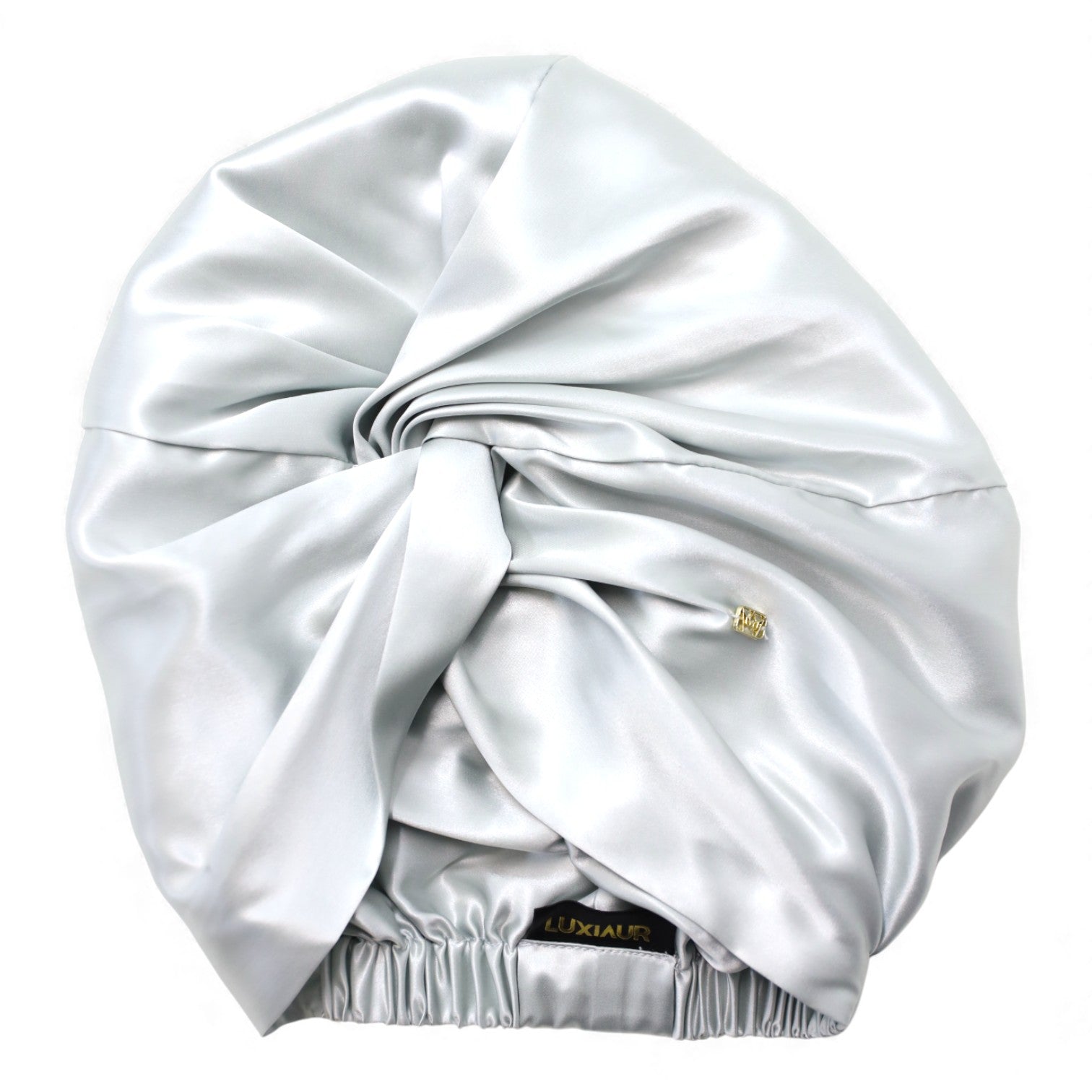 Silver Cloud True Silk Turban