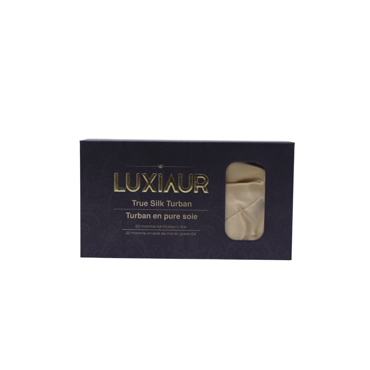 Champagne True Silk Turban