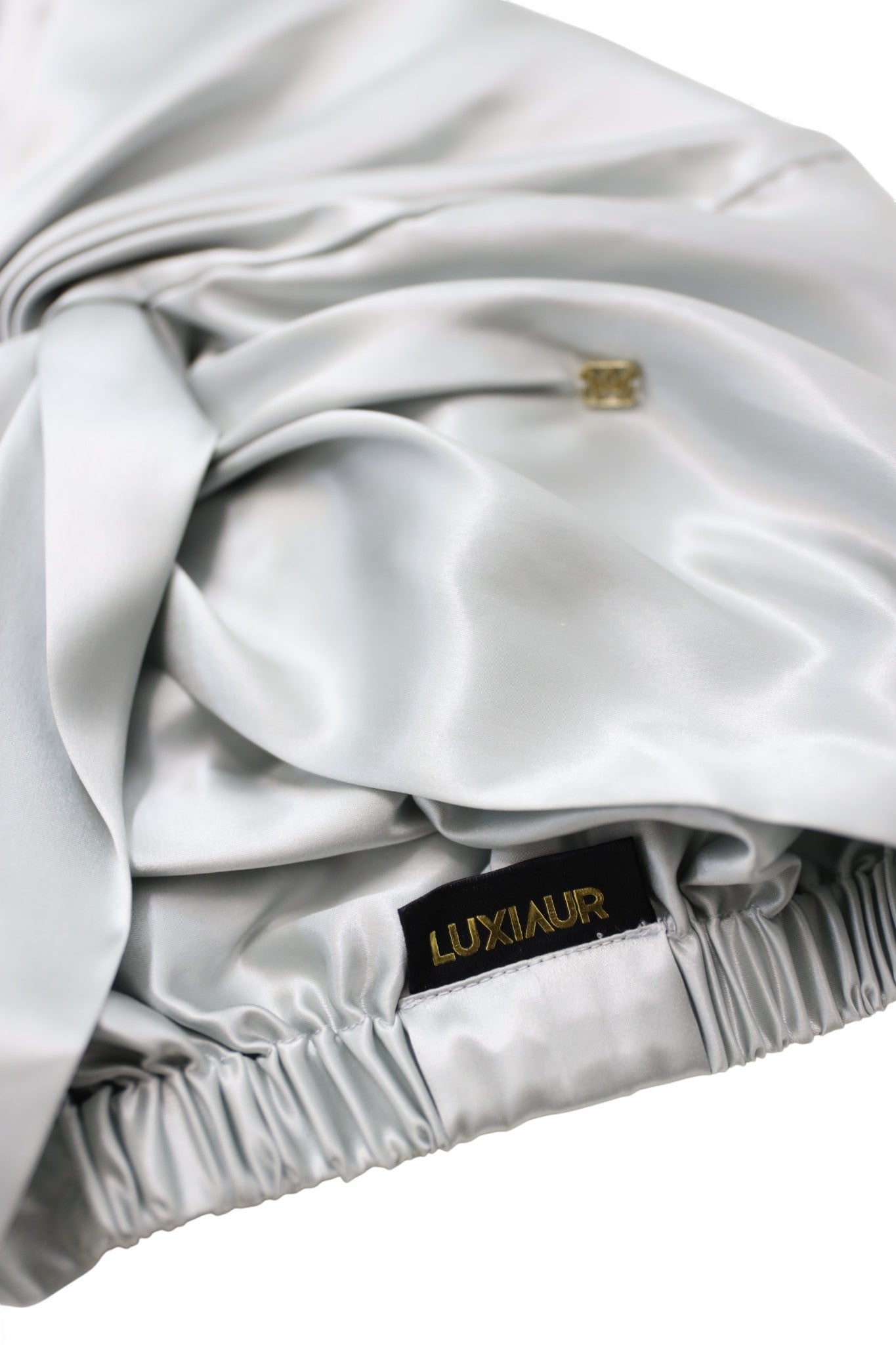 Silver Cloud True Silk Turban
