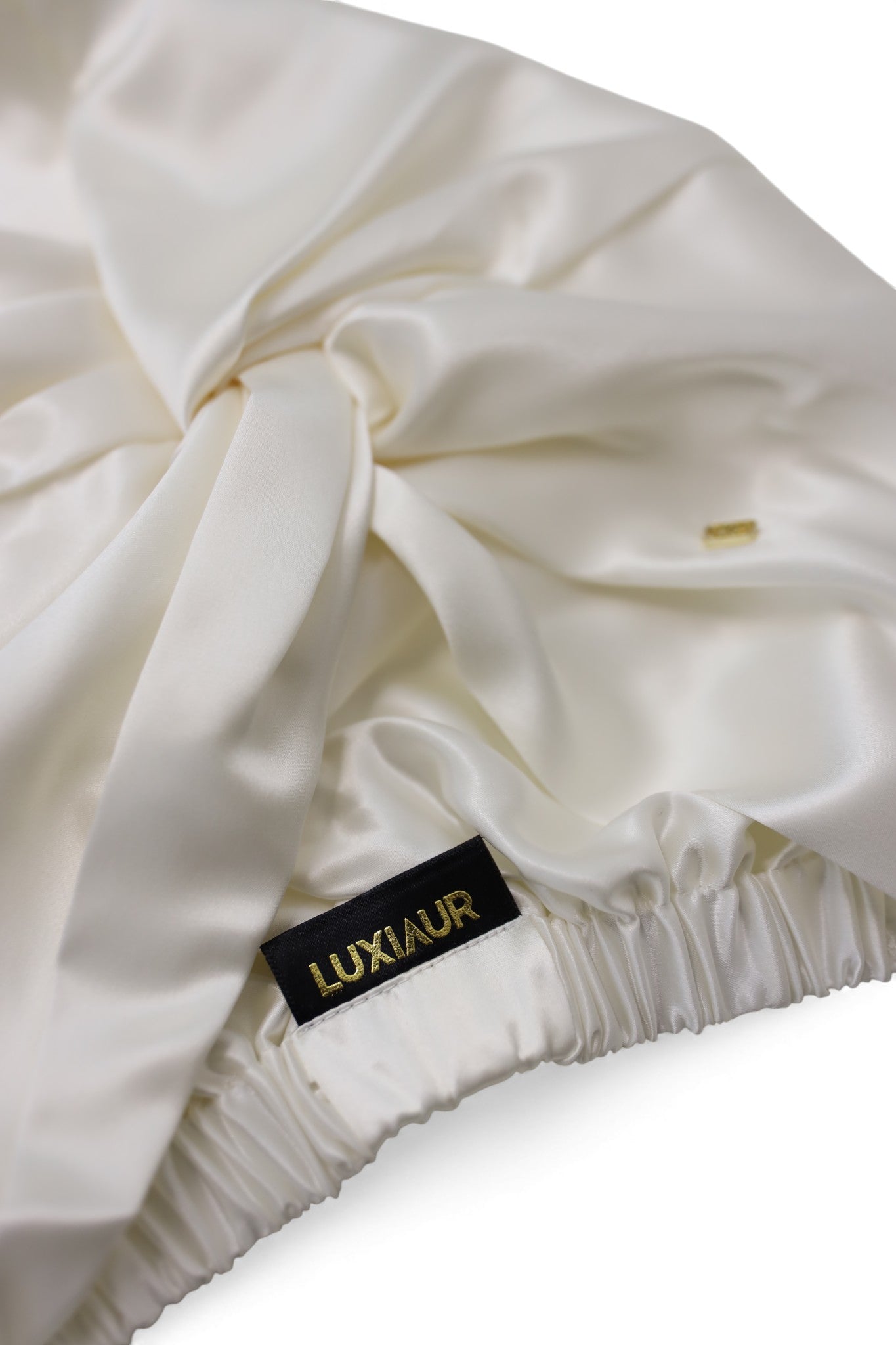 Ivory True Silk Turban