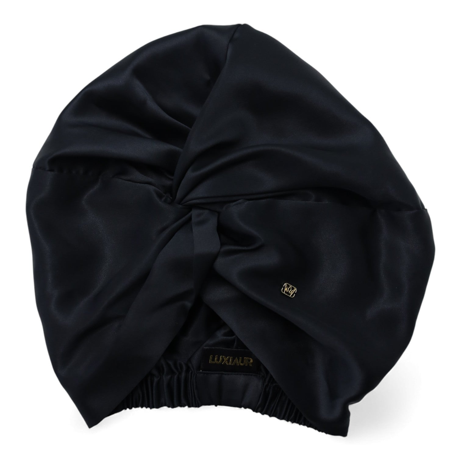 Black True Silk Turban