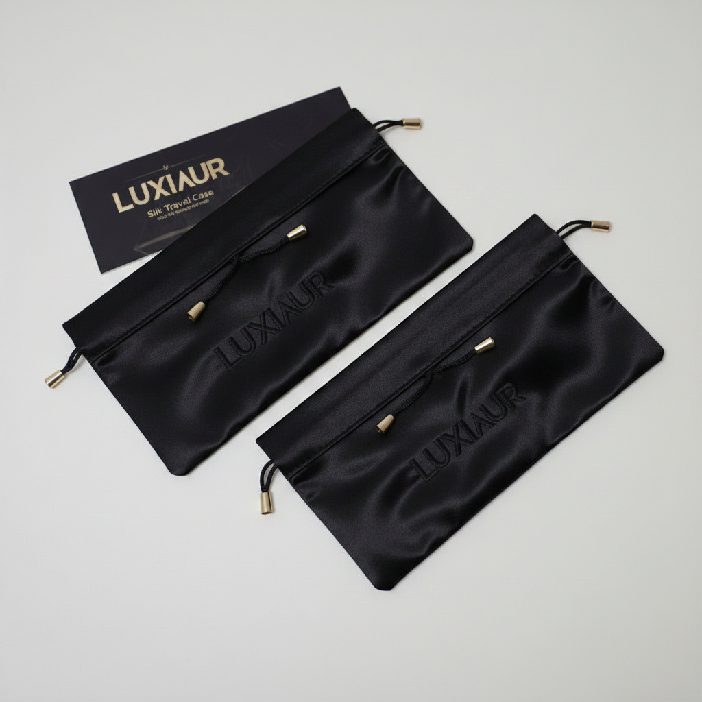 Silk Travel Case Black