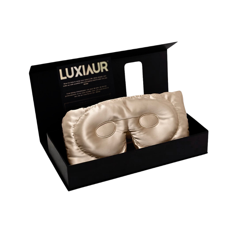 Champagne True Silk Sleep Mask