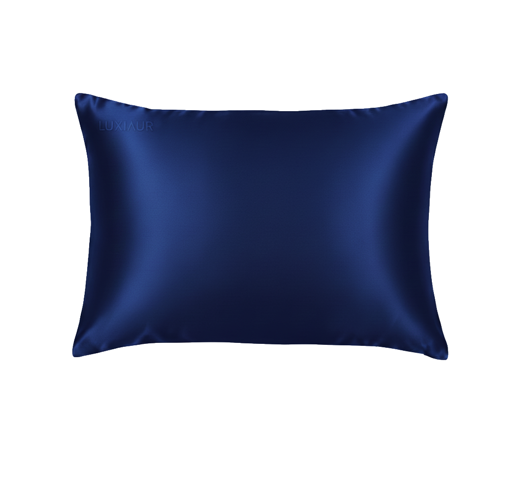 Navy True Silk Pillowcase