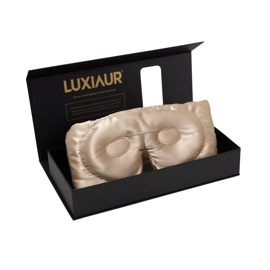 Champagne True Silk Sleep Mask